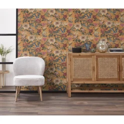 Kwantum Behang Angela Oker