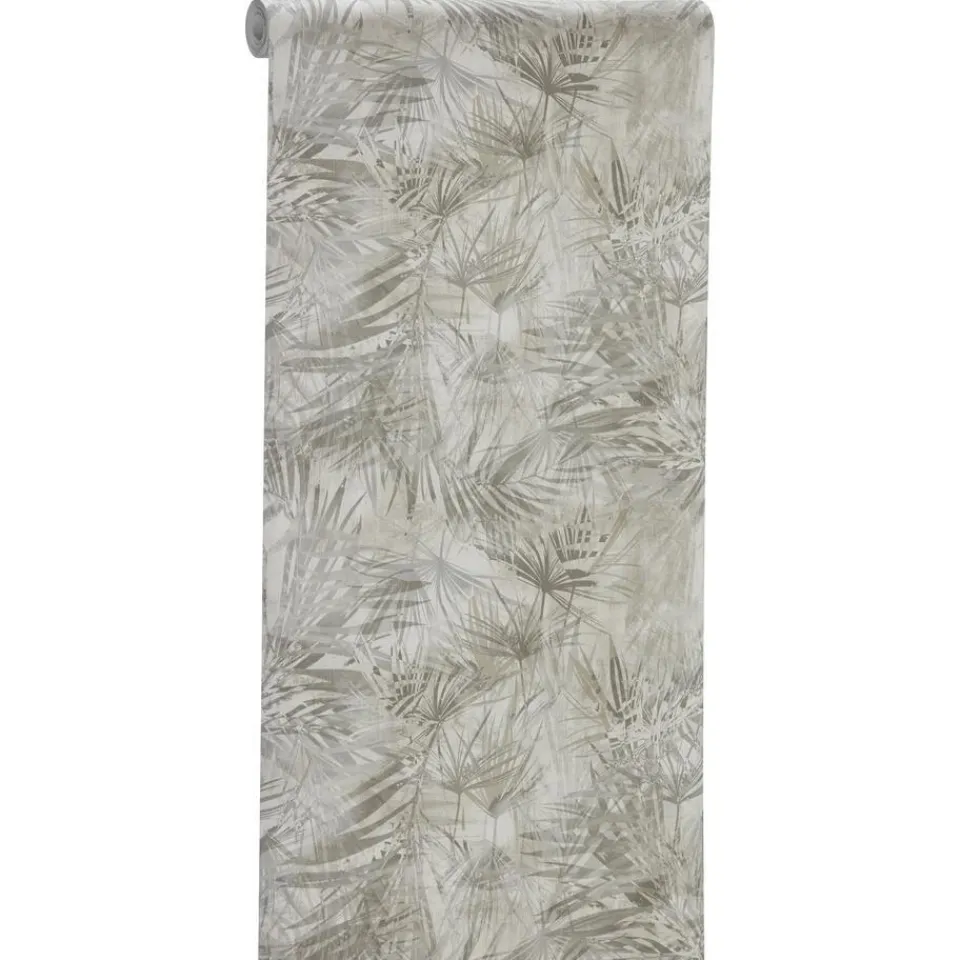 Kwantum Behang Mila Taupe