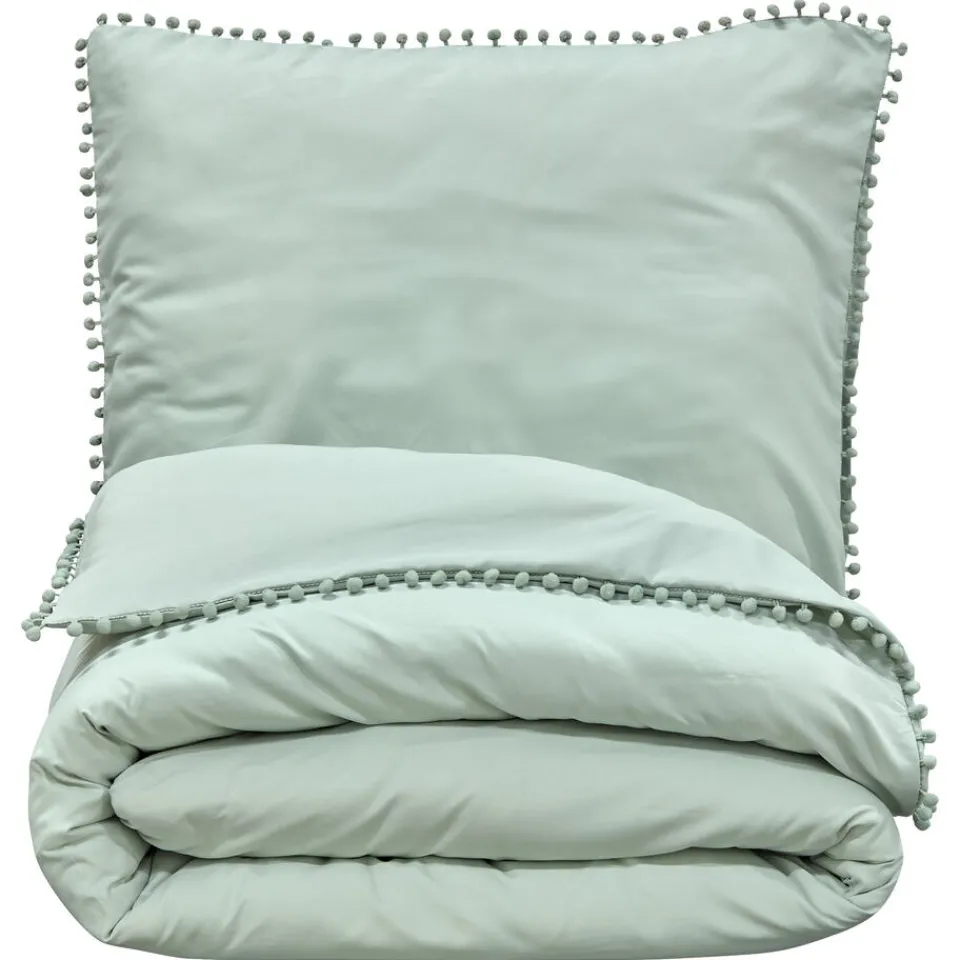 Kwantum Dekbedovertrek Daisy Groen - 200x220 Cm