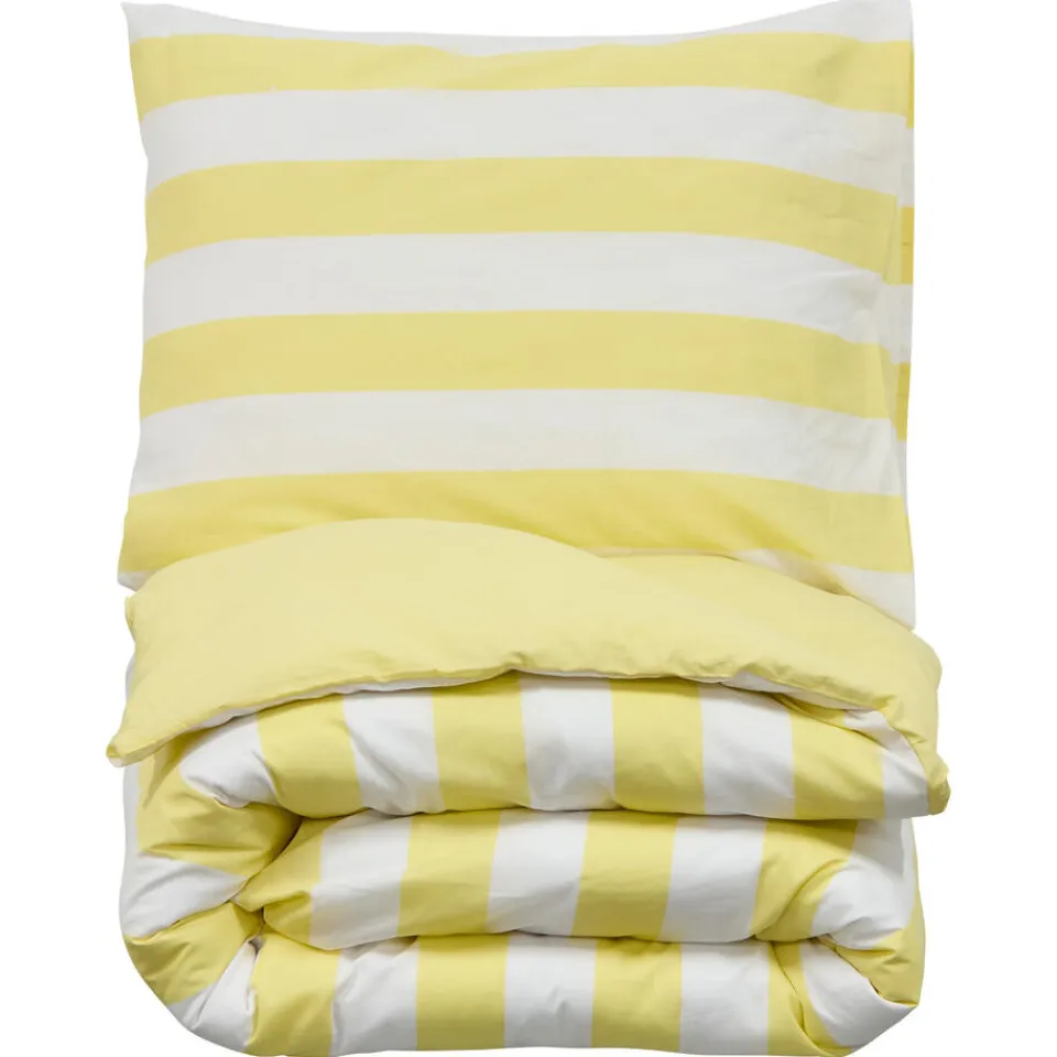 Kwantum Dekbedovertrek Solis - Geel 140x220 Cm