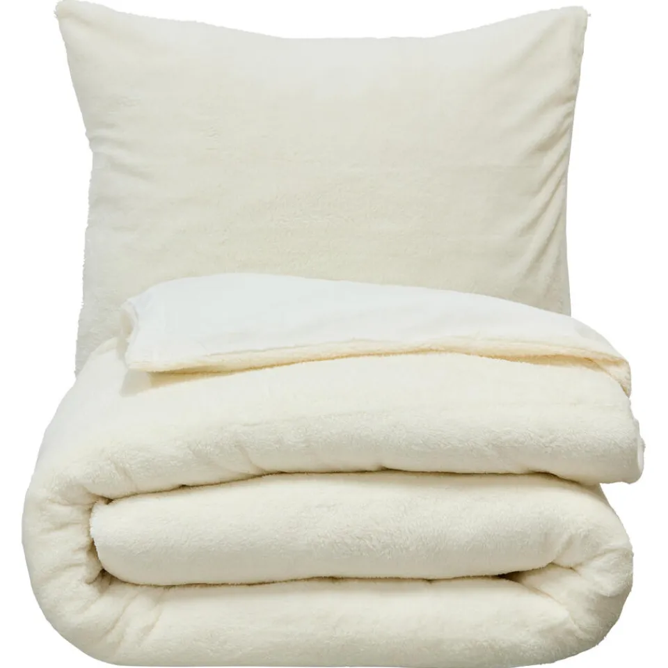 Kwantum Dekbedovertrek Teddy Zand 240x220 Cm