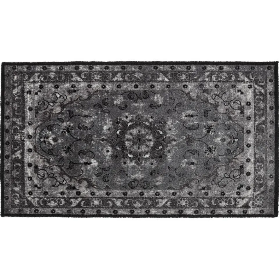 Kwantum Deurmat Mystic Antraciet 67x120 Cm