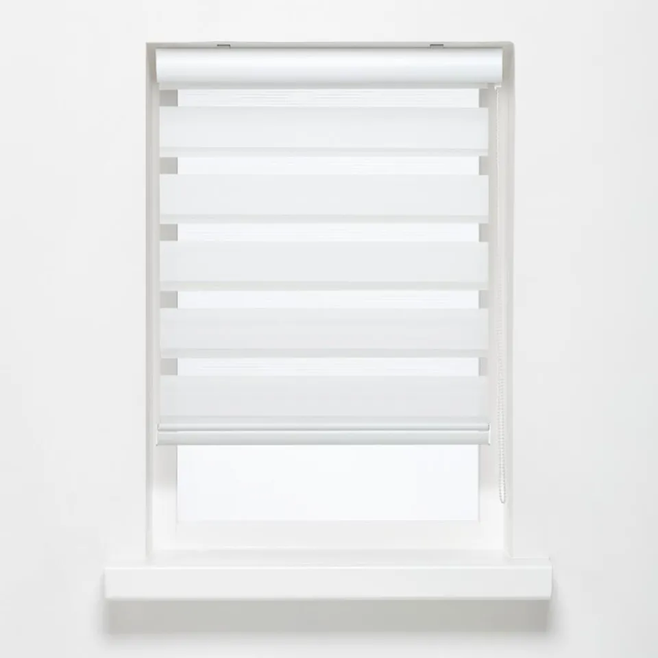 Kwantum Duo Rolgordijn Eva Wit 140x175 Cm