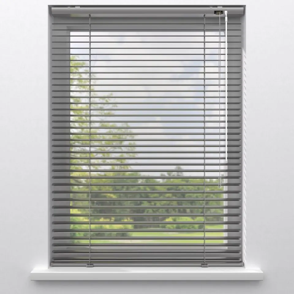 Kwantum Fenstr Aluminium Jaloezie Goos Brons 25mm