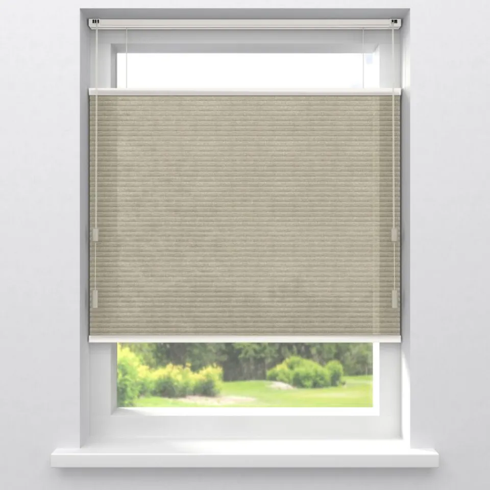 Kwantum Fenstr Dubbel Plissé Jana Lichtdoorlatend