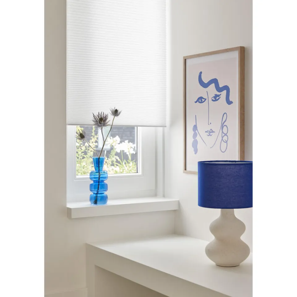 Kwantum Fenstr Dubbel Plissé Lizzy Lichtdoorlatend