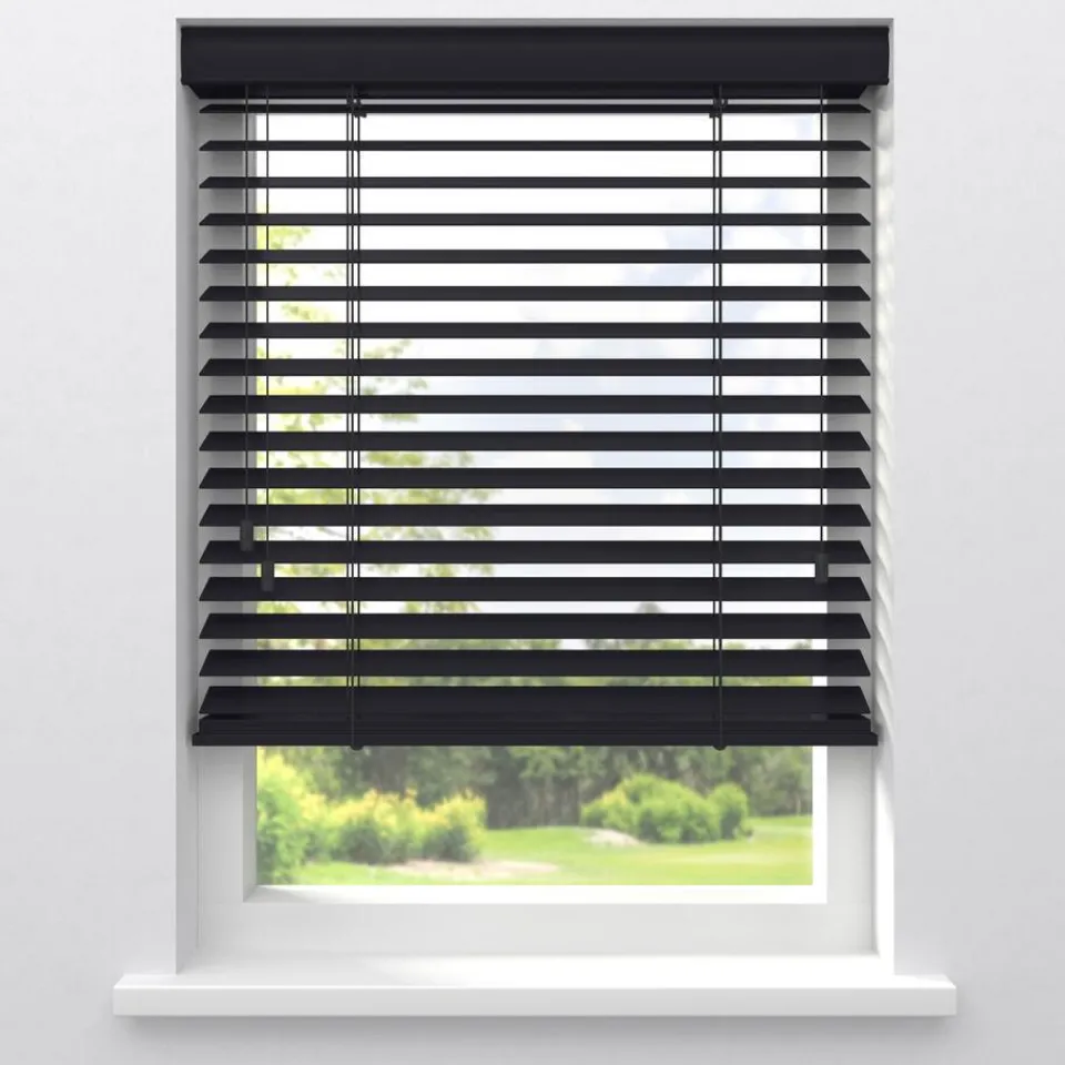 Kwantum Fenstr Houten Jaloezie Hein 50mm