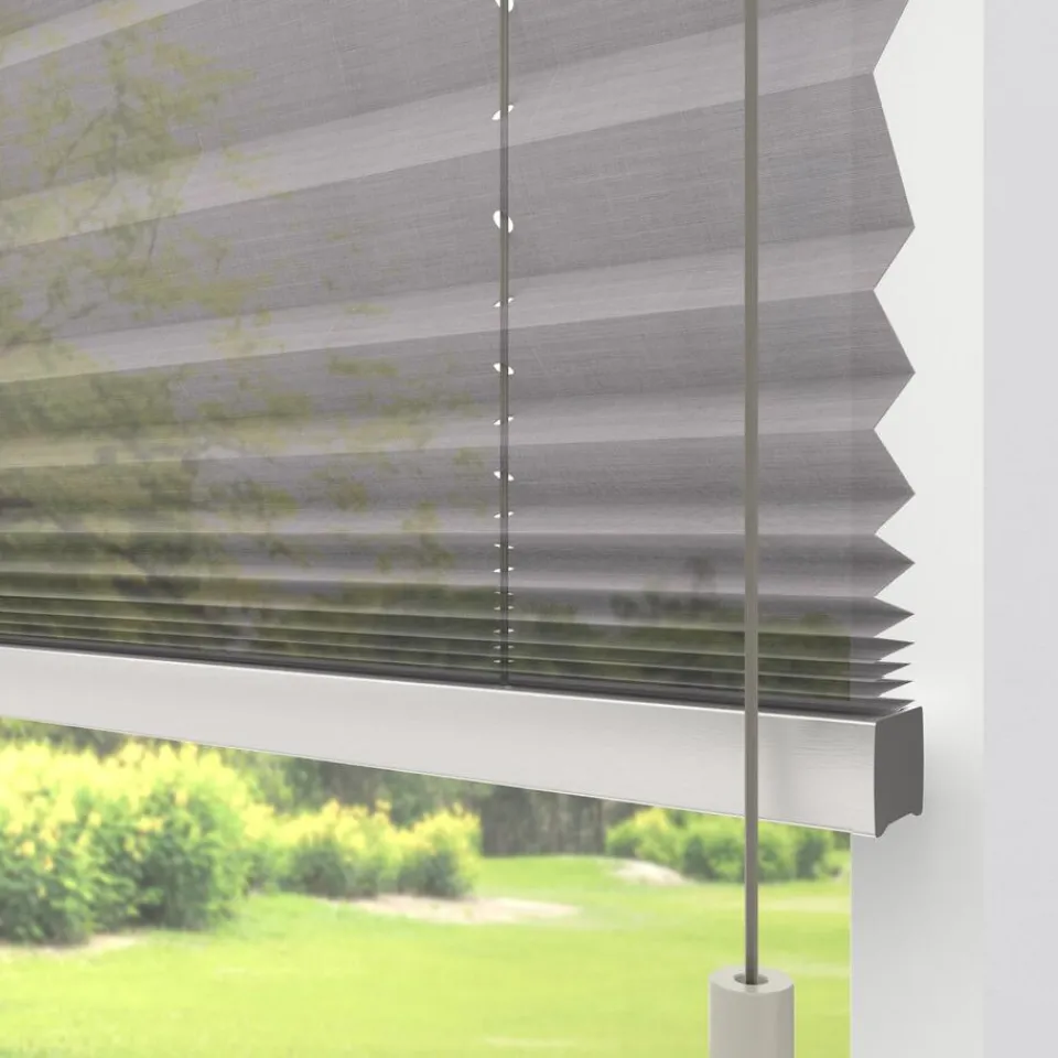 Kwantum Fenstr Plissé Fenna Cappucino Transparant