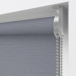 Kwantum Fenstr Rolgordijn Jara Grijs Lichtdoorlatend