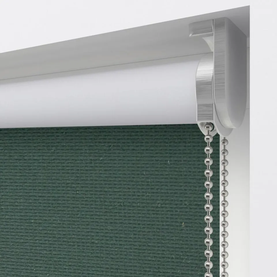 Kwantum Fenstr Rolgordijn Noor Donker Groen Verduisterend