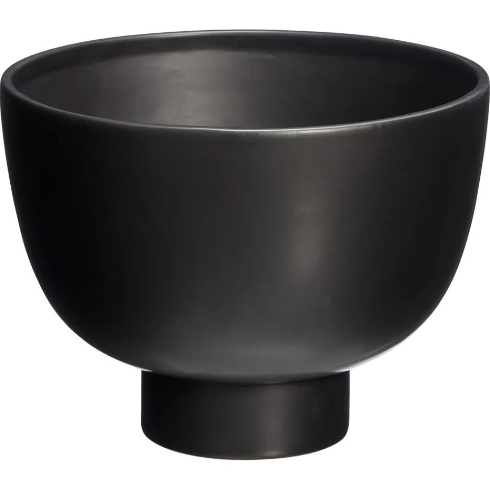 Kwantum Fruitschaal Op Voet Zwart