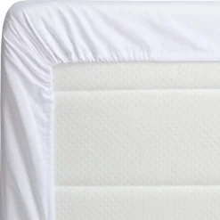 Kwantum Hoeslaken Katoen Wit 200x160 Cm