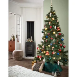 Kwantum Kerstboomrok Velvet Groen
