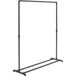 Kwantum Kledingrek Steigerbuis Zwart