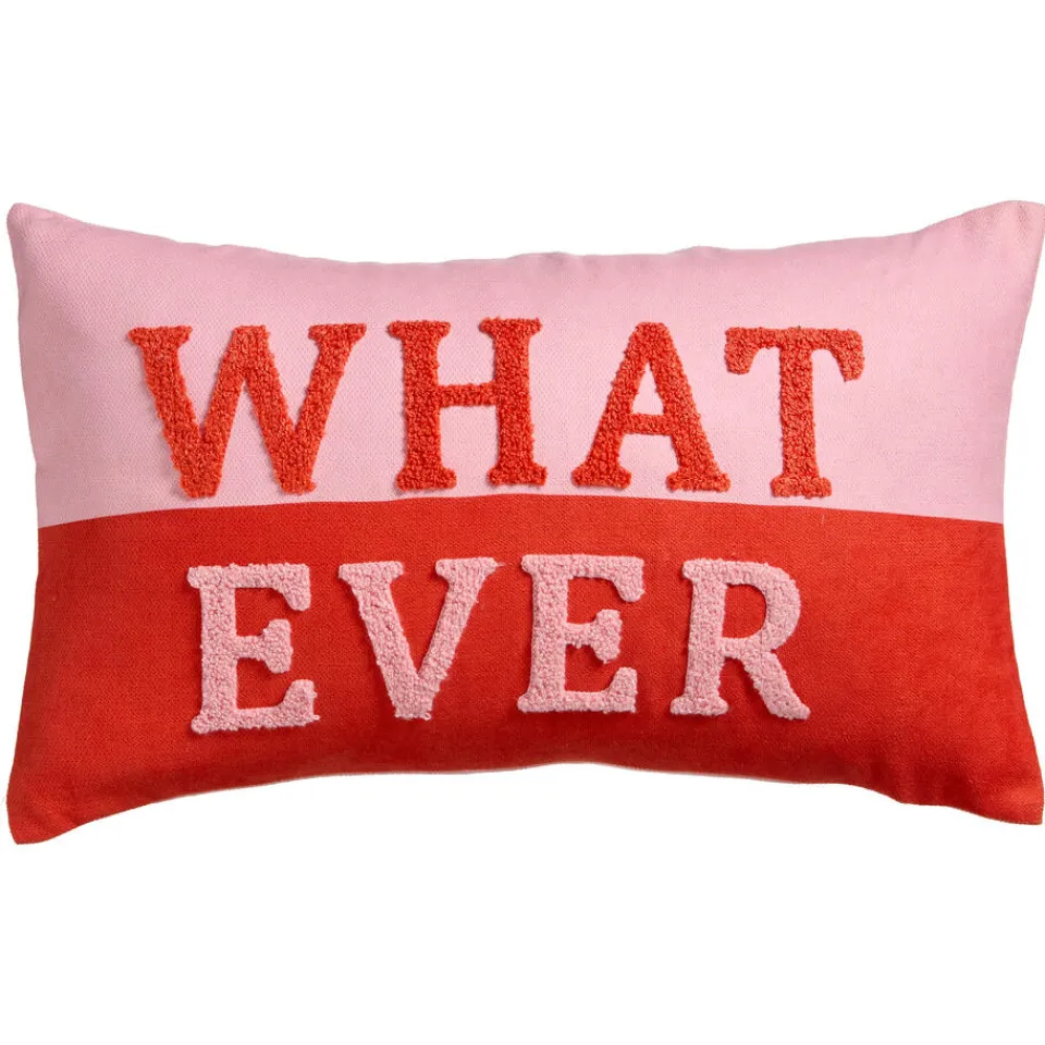 Kwantum Kussen Whatever Roze 30x50 Cm