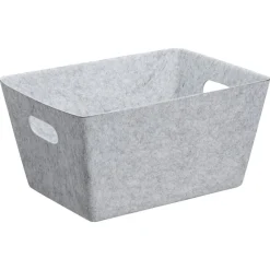 Kwantum Opbergmand Vilt Grijs 39x29x20cm