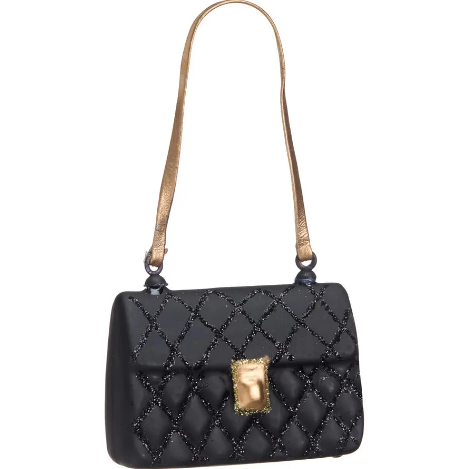 Kwantum Ornament Tasje Zwart