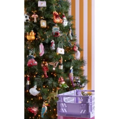 Kwantum Ornament Vis Rood