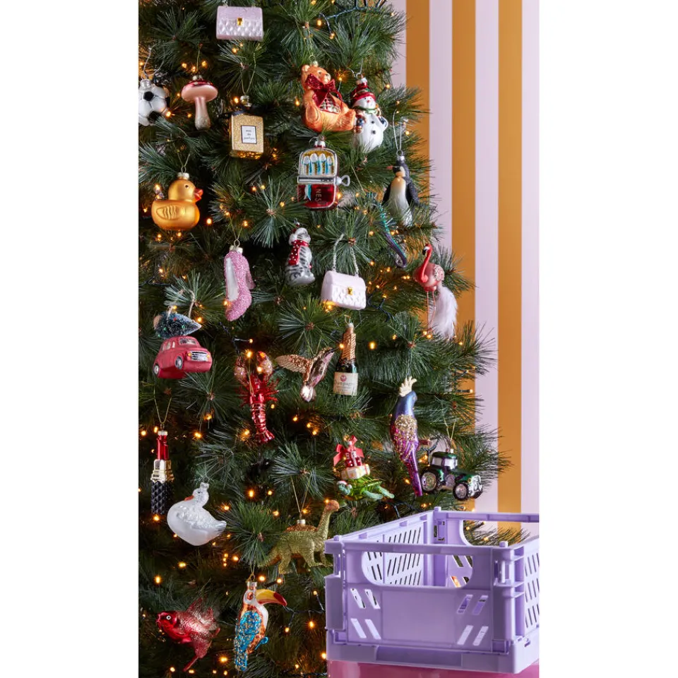 Kwantum Ornament Vis Rood