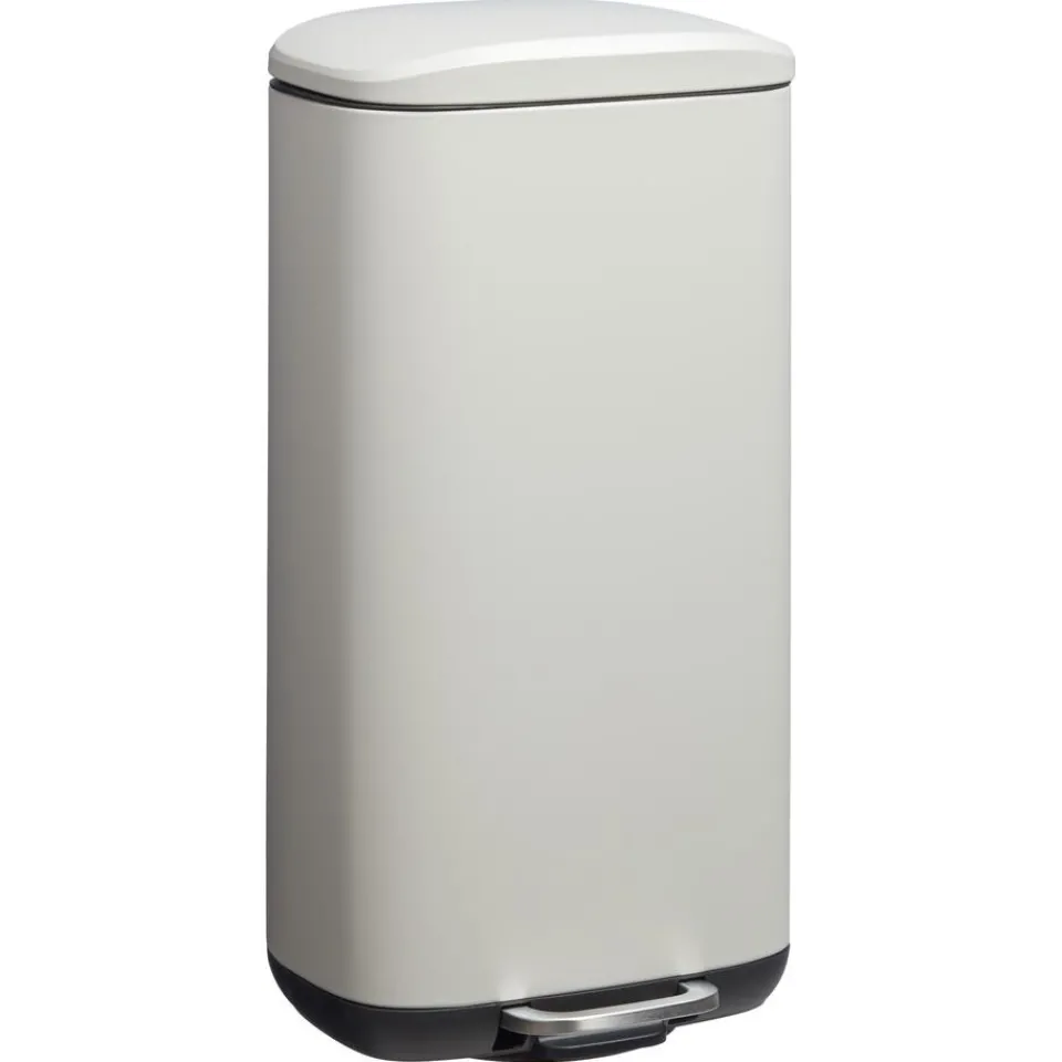 Kwantum Pedaalemmer Lux 30 Liter Lichtgrijs