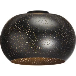 Kwantum Plafondlamp Gemino Zwart