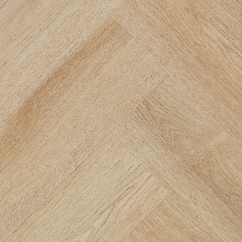 Kwantum Plak PVC Linton Naturel Eiken Visgraat