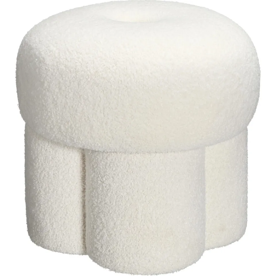 Kwantum Poef Donutti Wit