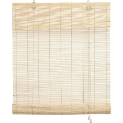 Kwantum Rolgordijn Bamboe Naturel 90x160 Cm