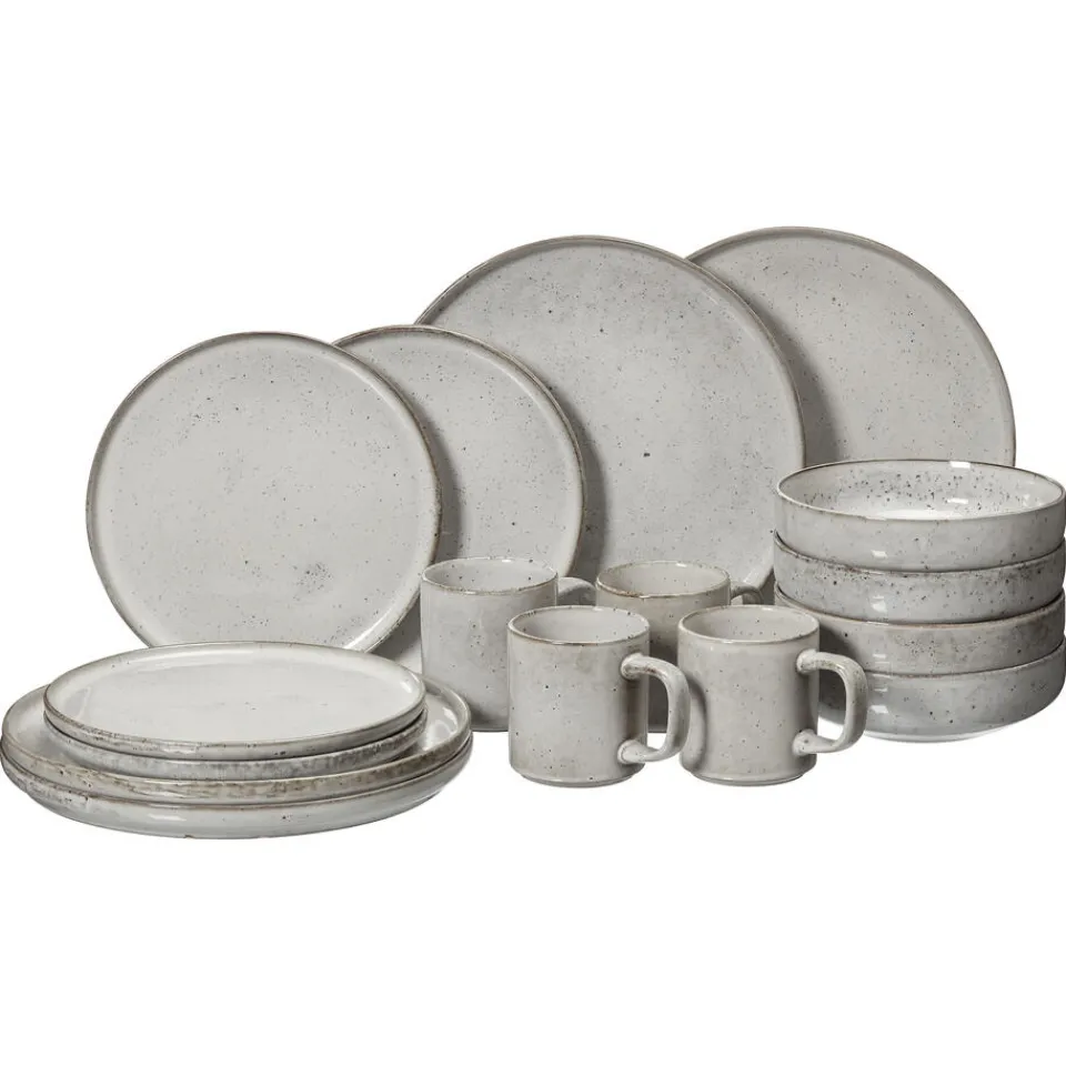 Kwantum Serviesset 16-Delig Glazuur