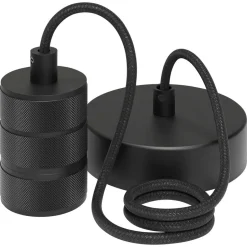 Kwantum Snoerpendel Elias Zwart - 6,5 Cm