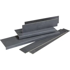 Kwantum Stootbord Concrete Antraciet 2st - 90cm