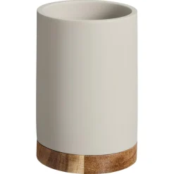 Kwantum Tandenborstelhouder Acacia Lichtgrijs