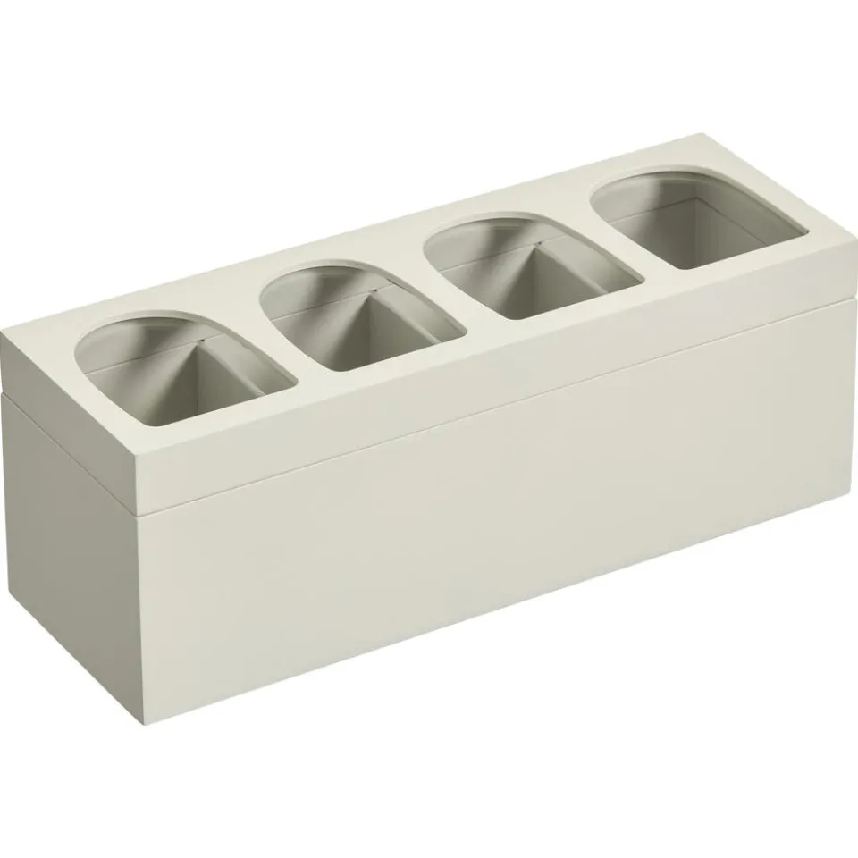 Kwantum Theedoos Cave Symmetric Off-White