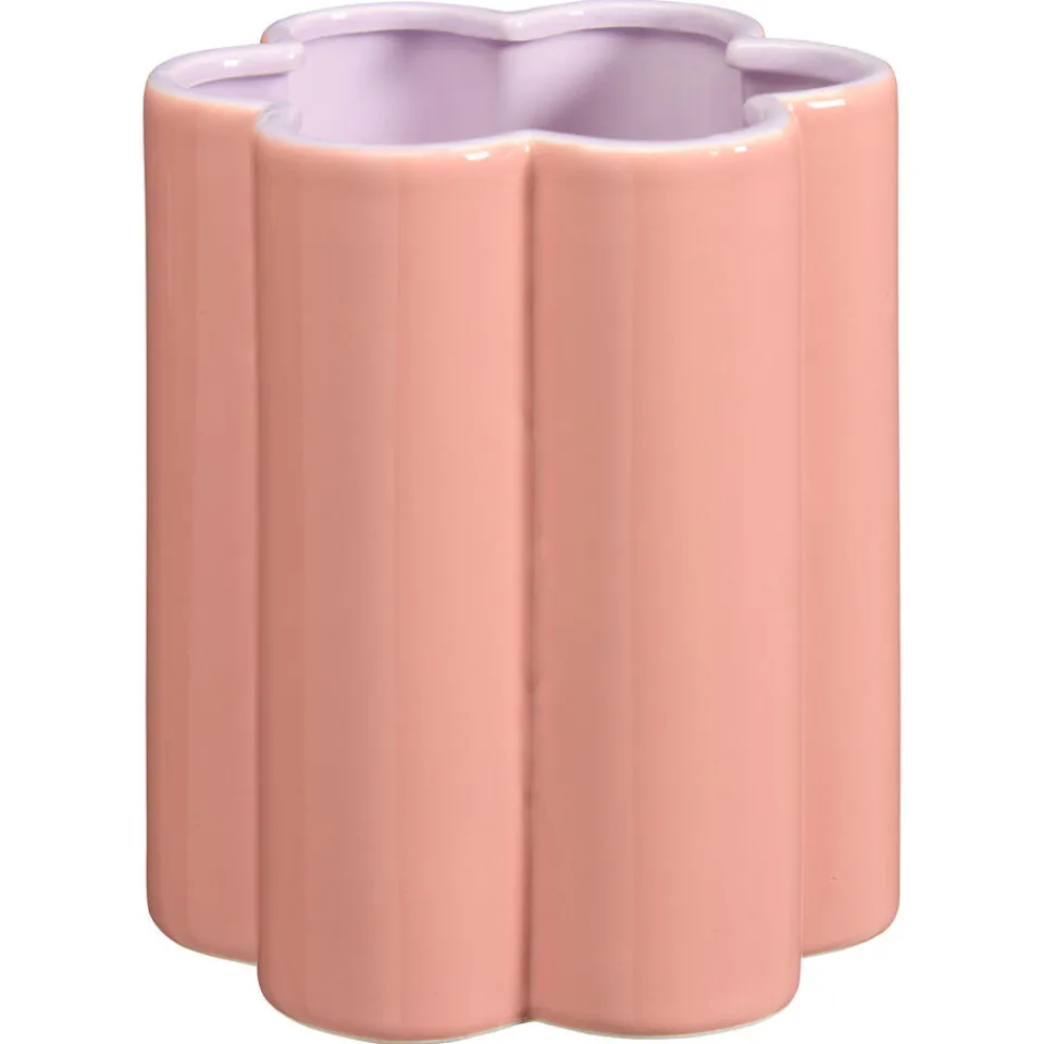 Kwantum Vaas Bloem Lila/Roze
