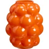 Kwantum Vaas Bubble Oranje