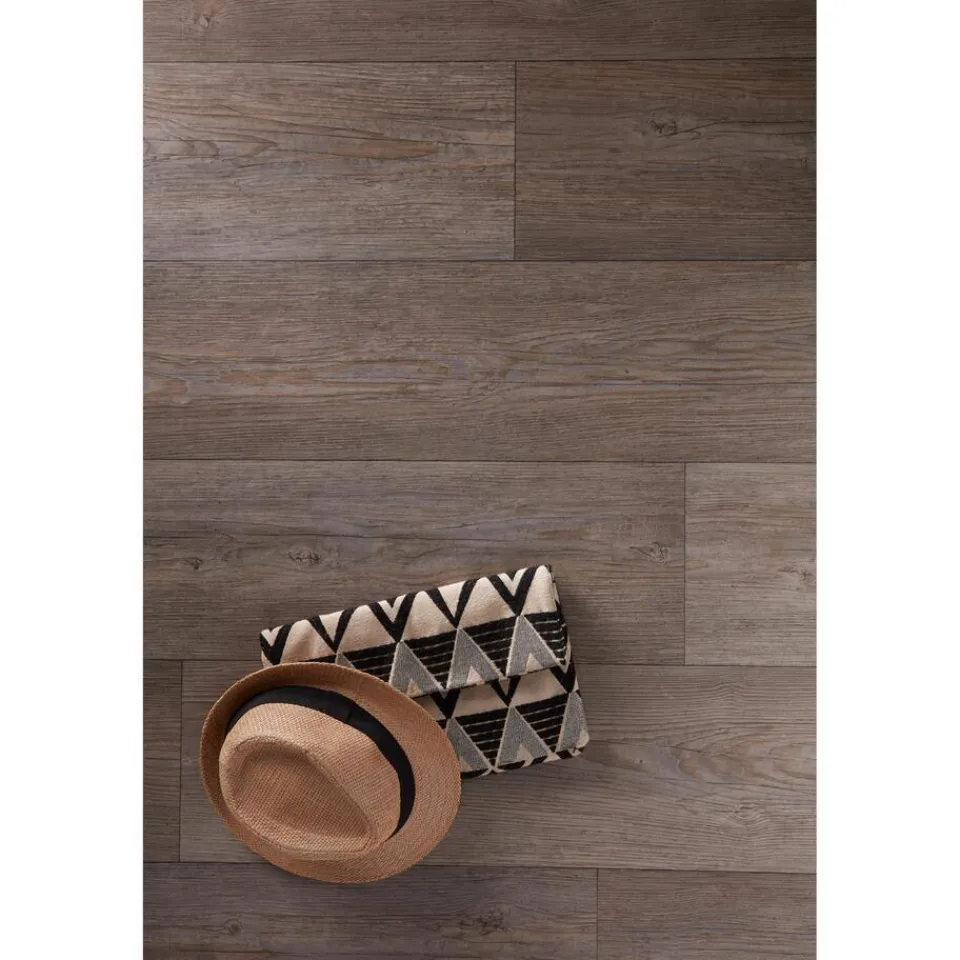 Kwantum Vinyl Preston Grijs Grenen