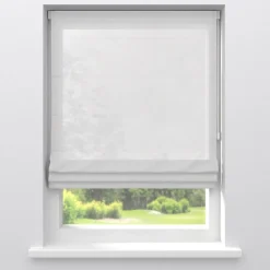 Kwantum Vitrage Laura Wit 150 Cm