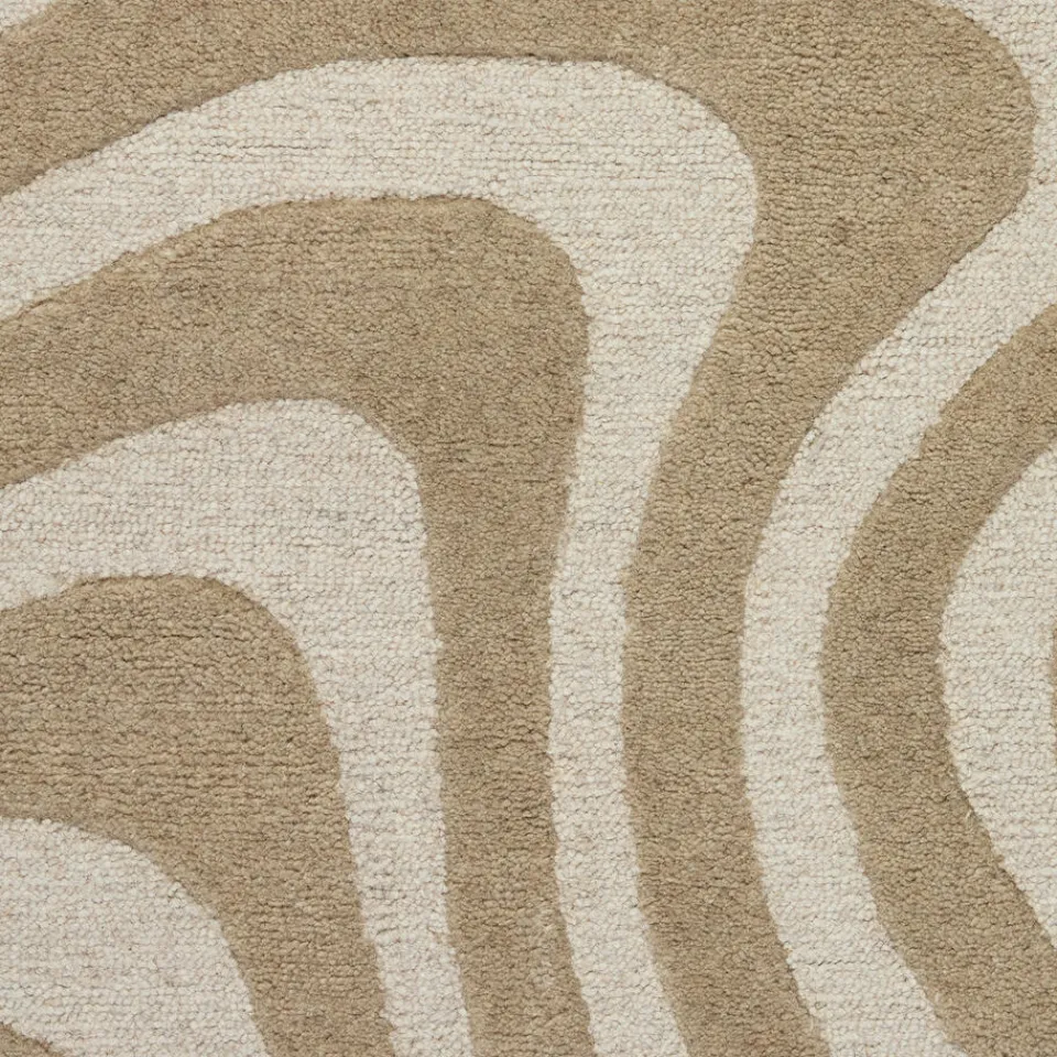 Kwantum Vloerkleed Sandbank Zand 160x230 Cm