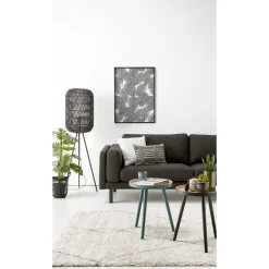 Kwantum Vloerlamp Rami Zwart