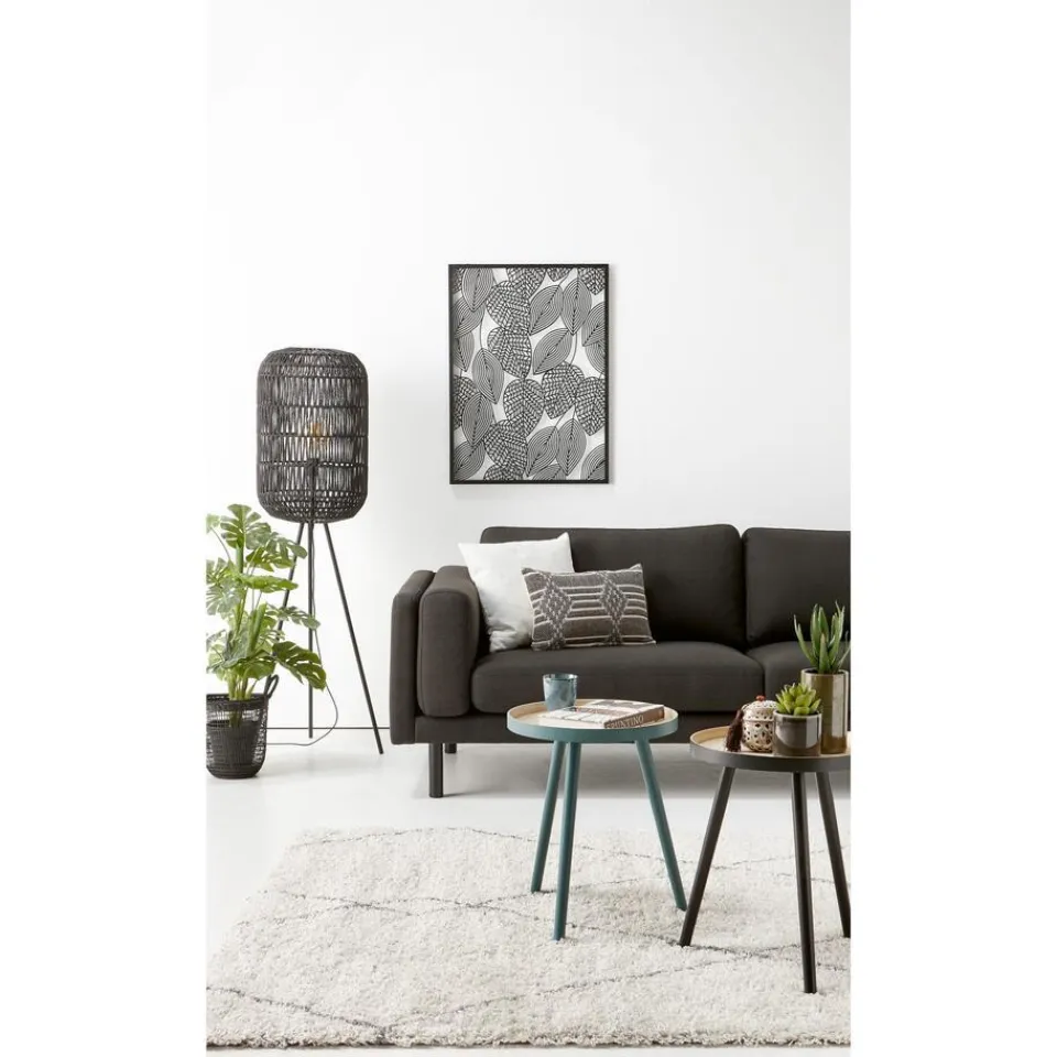 Kwantum Vloerlamp Rami Zwart