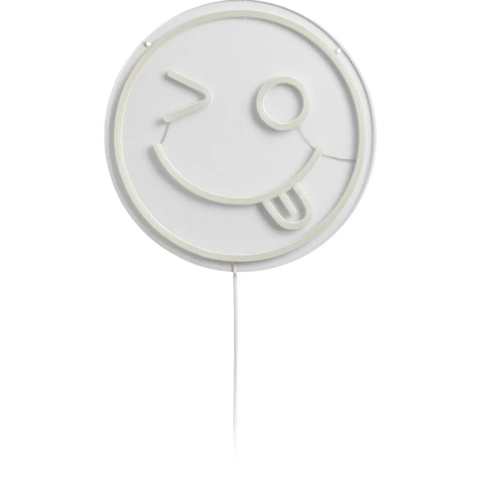 Kwantum Wandlamp Smiley Neon