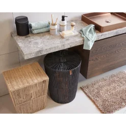 Kwantum Wasmand Rope Rond